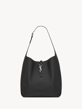 Saint Laurent Black le 5 a 7 supple Leather Shoulder